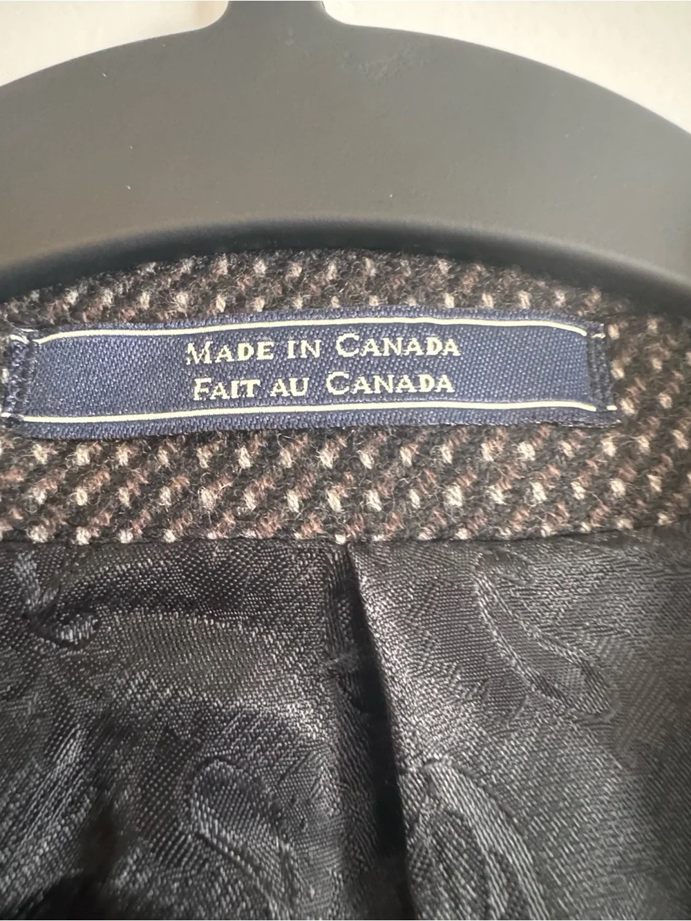 Vintage Arnold Brant Cashmere Mink Brown Sport Coat Blazer Quiet Luxury 40R